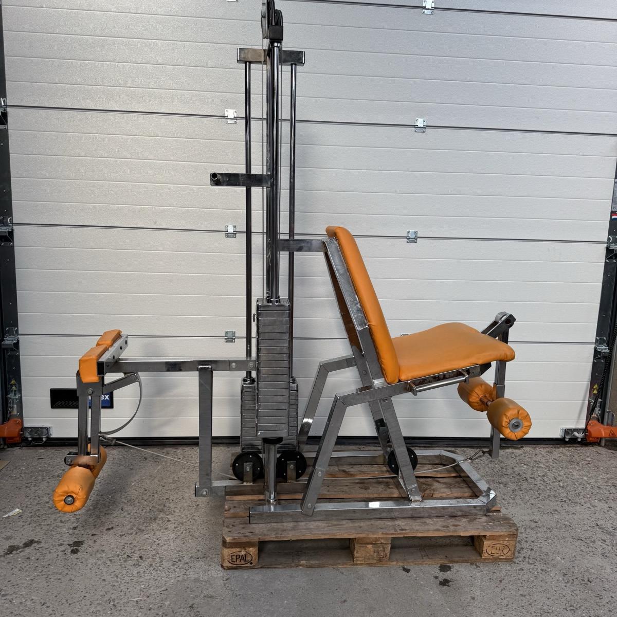 Global gym leg curl / leg extension / beinstrecker /