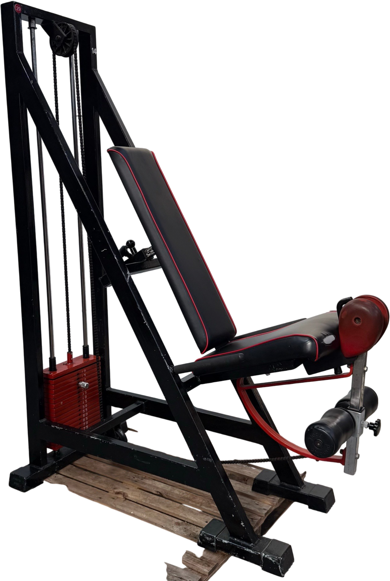 Panatta leg extension / beinstrecker / chain driven